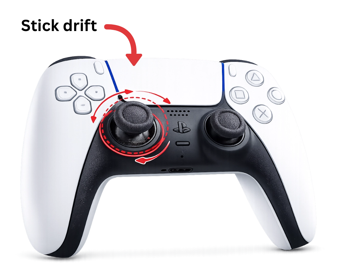 PS5 controller stick drift