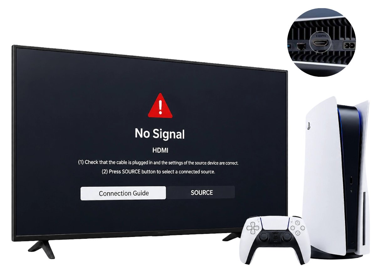 PS5 HDMI port issue